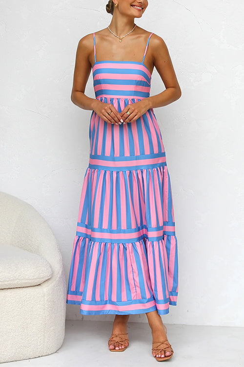 Rosalyn | Color Block Maxi Dress