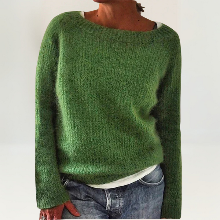 Larissa – Relaxed Knit Crew Neck Sweater