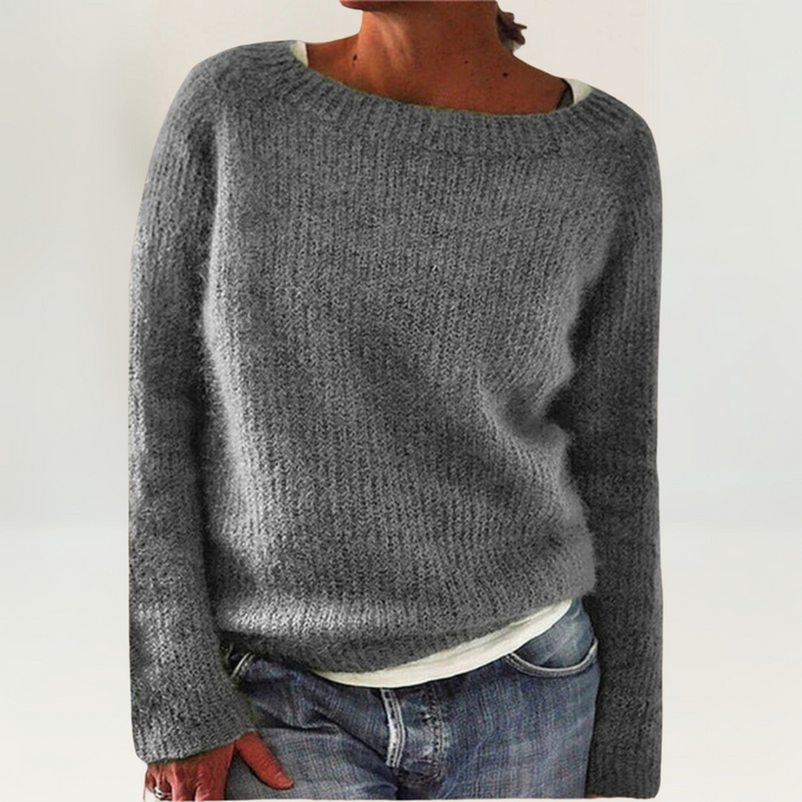 Larissa – Relaxed Knit Crew Neck Sweater