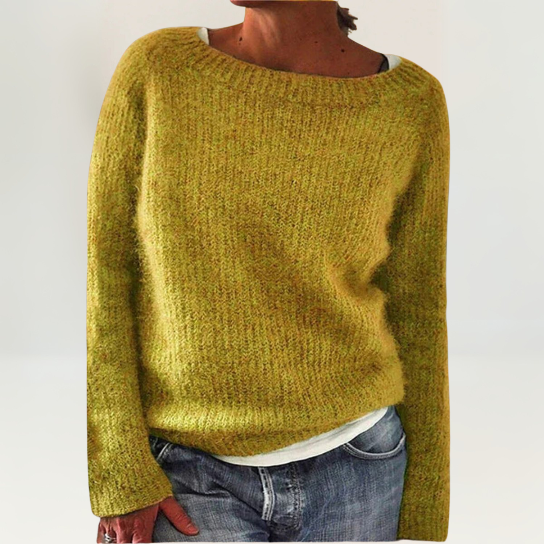 Larissa – Relaxed Knit Crew Neck Sweater