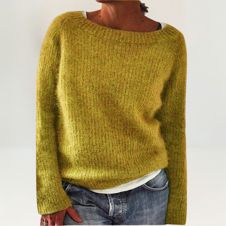 Larissa – Relaxed Knit Crew Neck Sweater