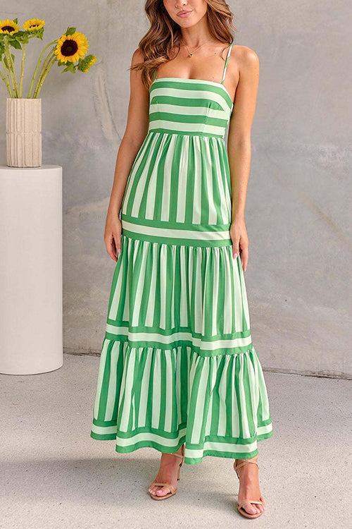 Rosalyn | Color Block Maxi Dress