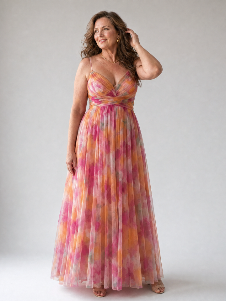 Isabella | Soft Wrap Maxi Dress