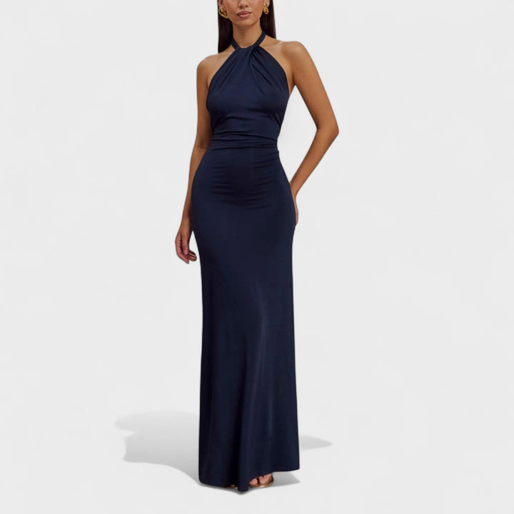 Berkley | Sleek Halter Maxi Dress