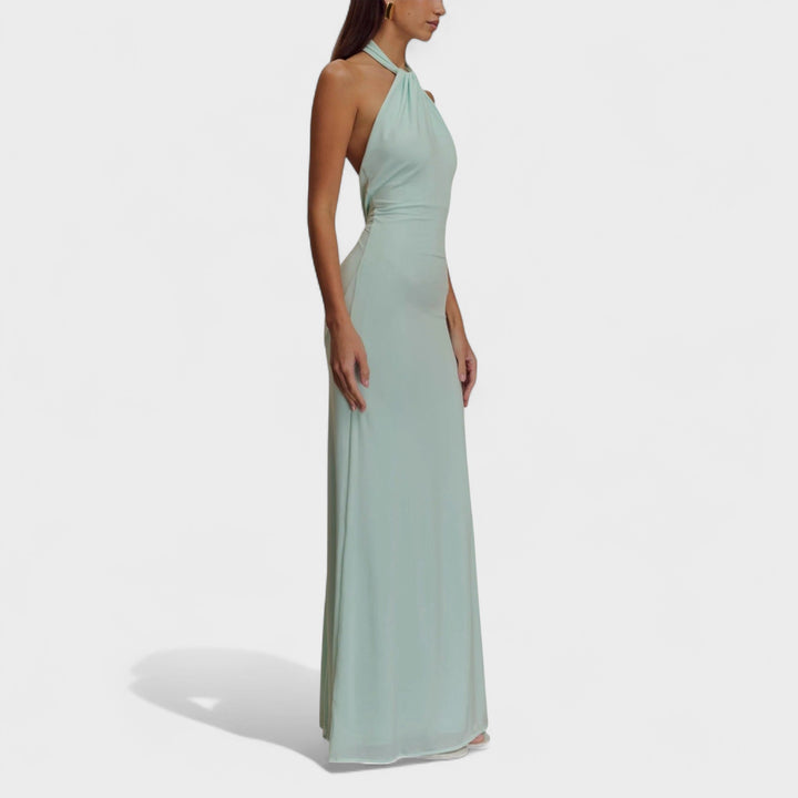 Berkley | Sleek Halter Maxi Dress