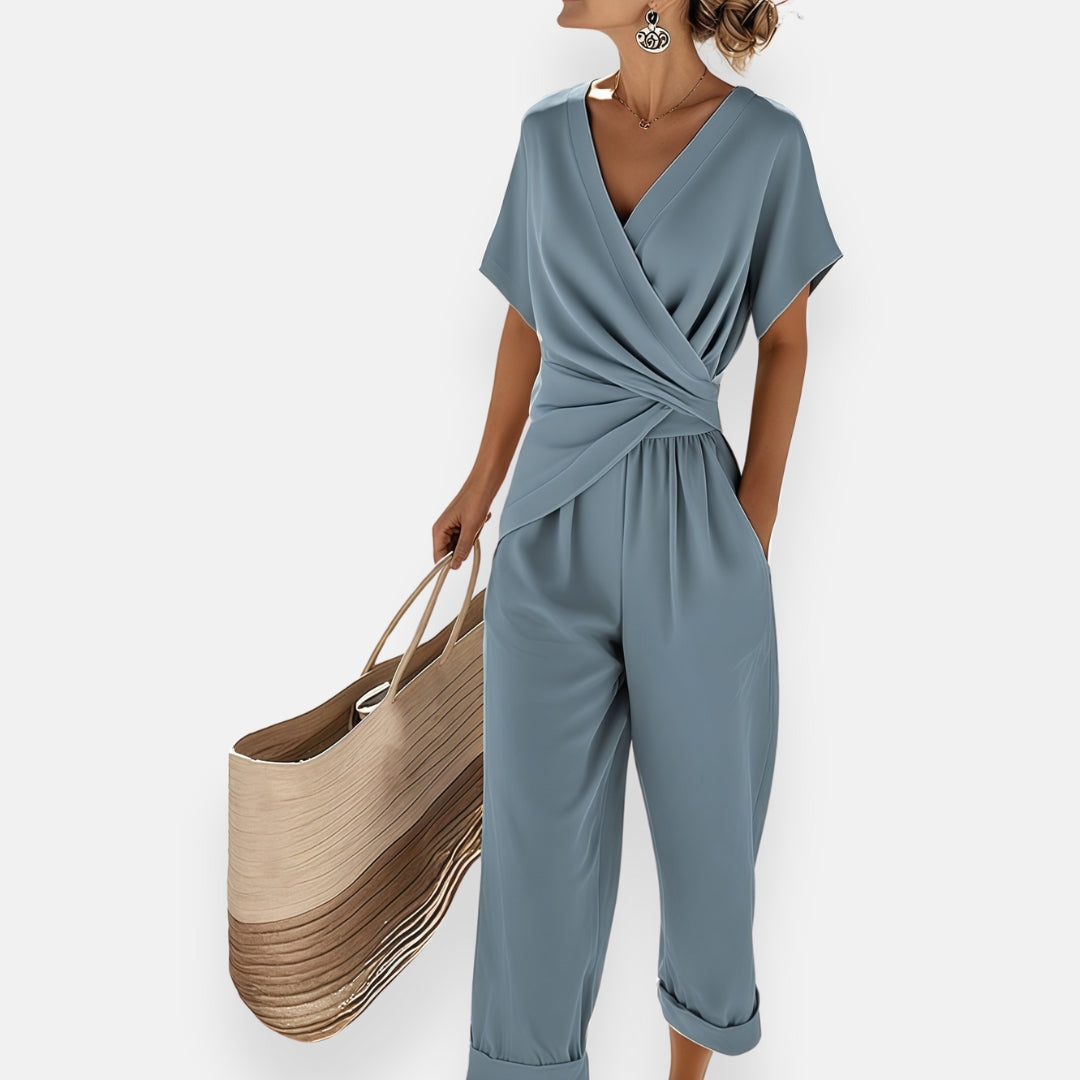 Sandi | Draped Bow Outfit