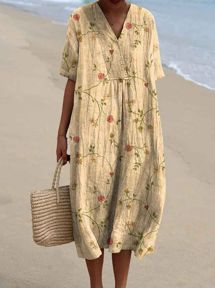 Audrey | Floral Comfort Maxi Dress
