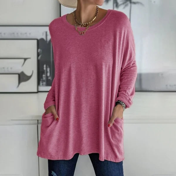 Joyanna | Relaxed Long Sleeve Top