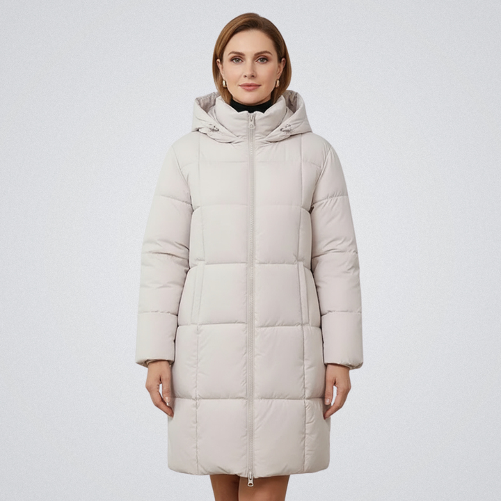 Laverne – Hooded Long Puffer Coat