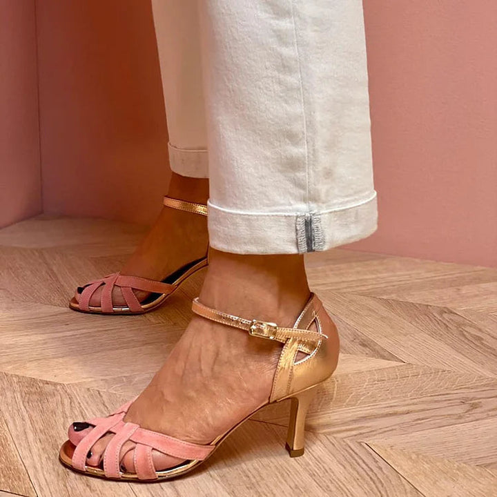 Sage | High Heel Sandals with Straps
