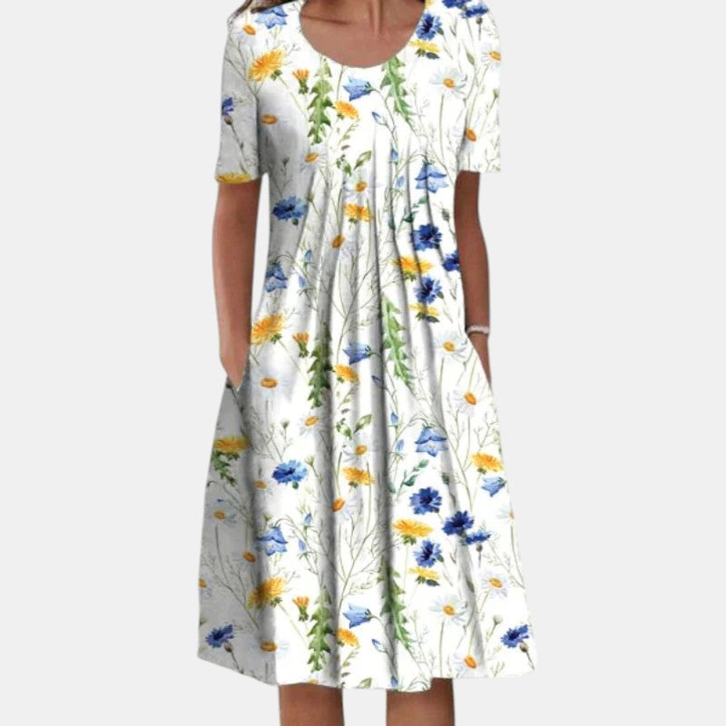 Aria | Cotton Tummy Coverage Dress