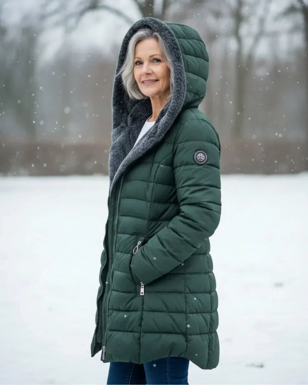 Paula – Quilted Hooded Puffer Coat