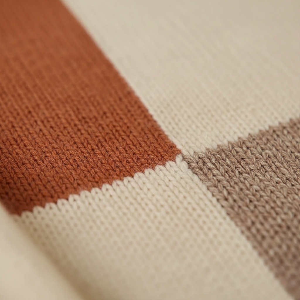 Renata – Color-block Turtleneck Sweater