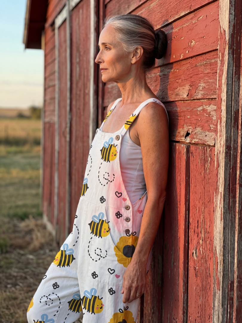 Xanthia | Bee Flower Jumpsuit