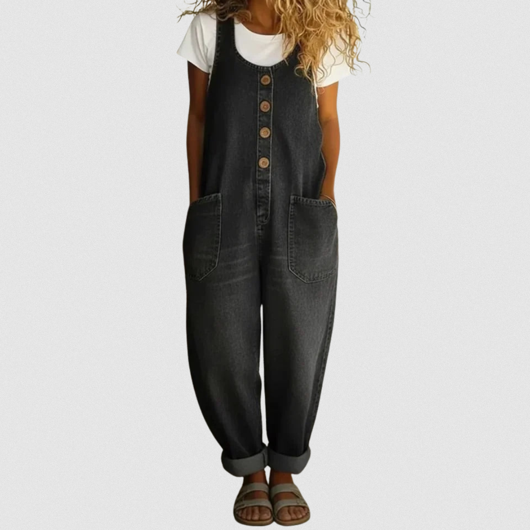 Roxana | Vintage Denim Jumpsuit