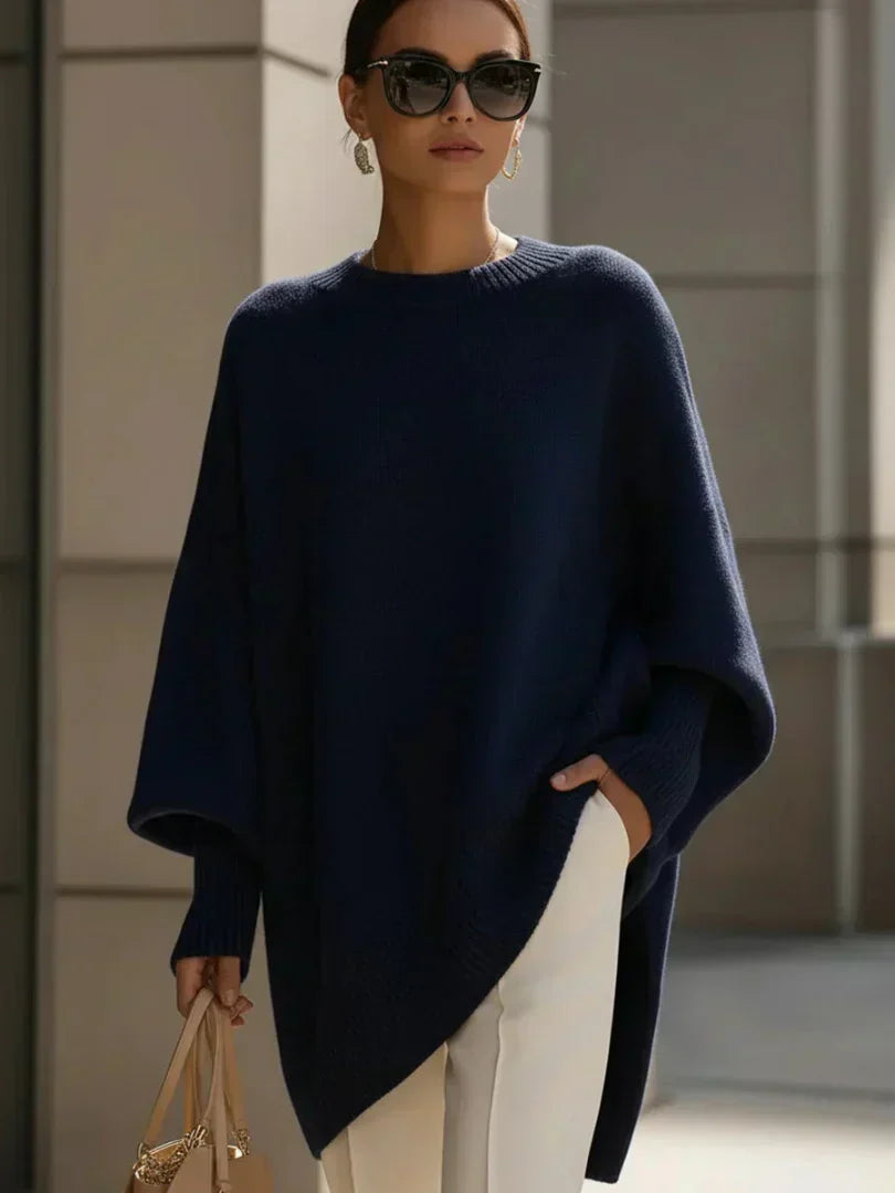 Paisley | Oversized Poncho Sweater