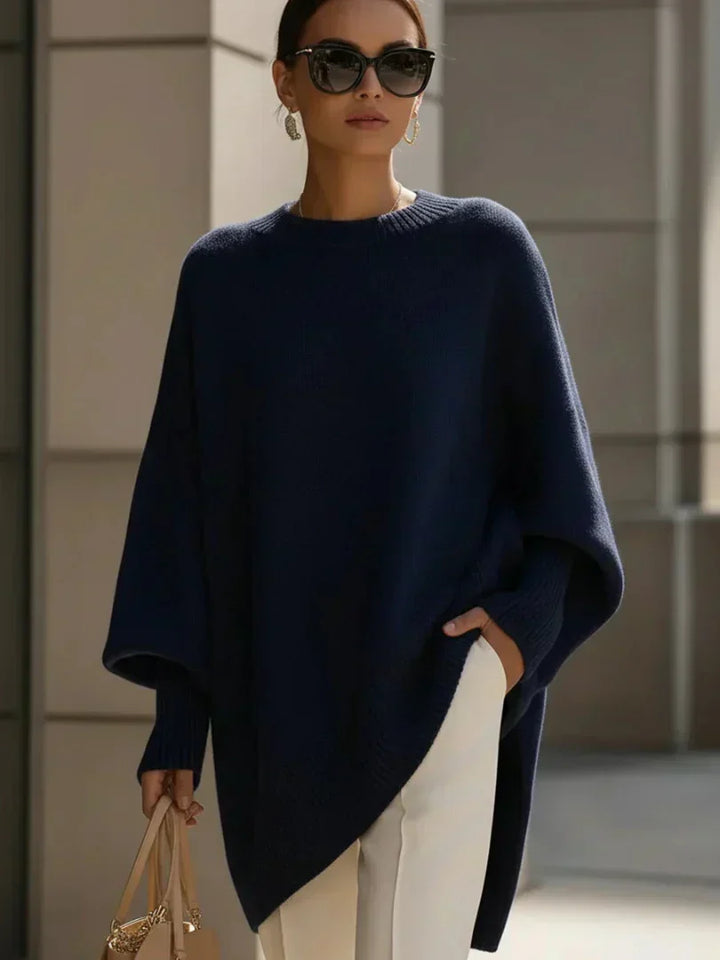 Paisley | Oversized Poncho Sweater