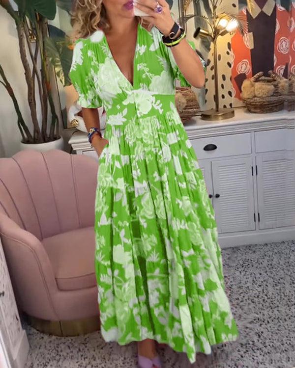 Eden | Vibrant Floral Dress