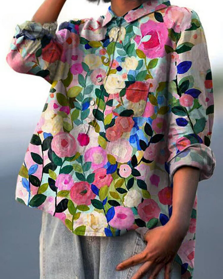Margery | Floral Blouse