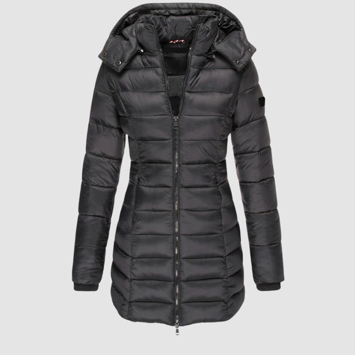 Jeanette – Elegant Quilted Puffer Coat