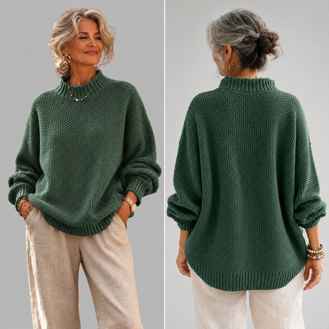 Ophelia – Relaxed Textured Knit Sweater