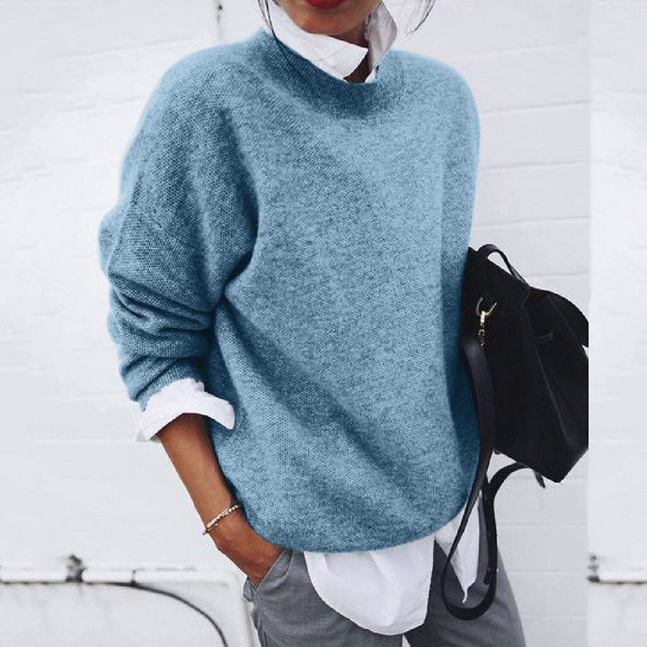 Shannon – Soft Knit Relaxed Crew Neck Sweater