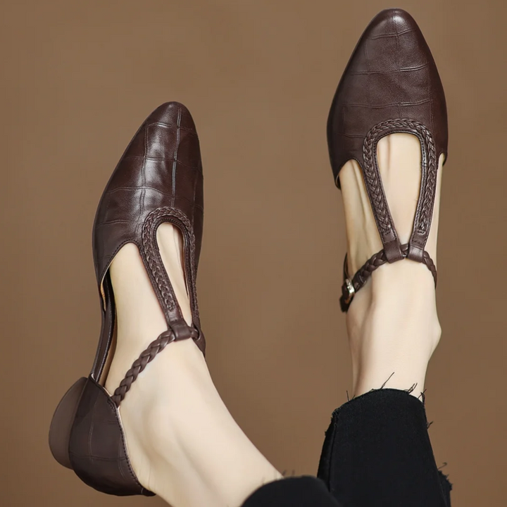 Henrietta | Leather Mary Janes