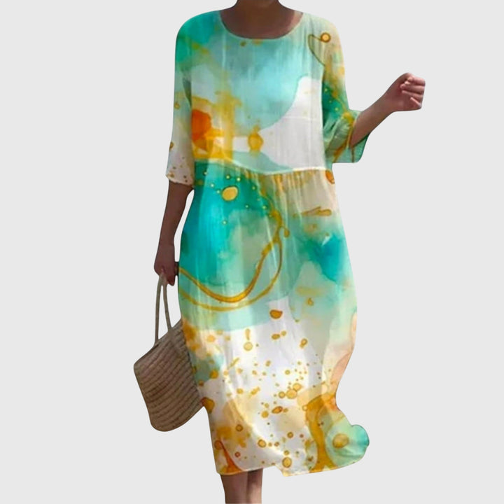 Rowena | Stylish Floral Maxi Dress