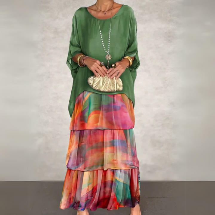 Zuri | Elegant Long Flowing Dress