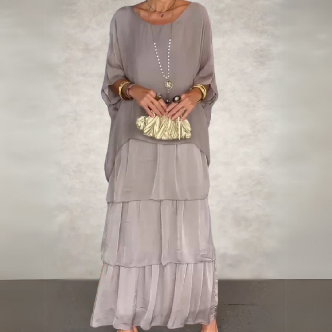 Zuri | Elegant Long Flowing Dress