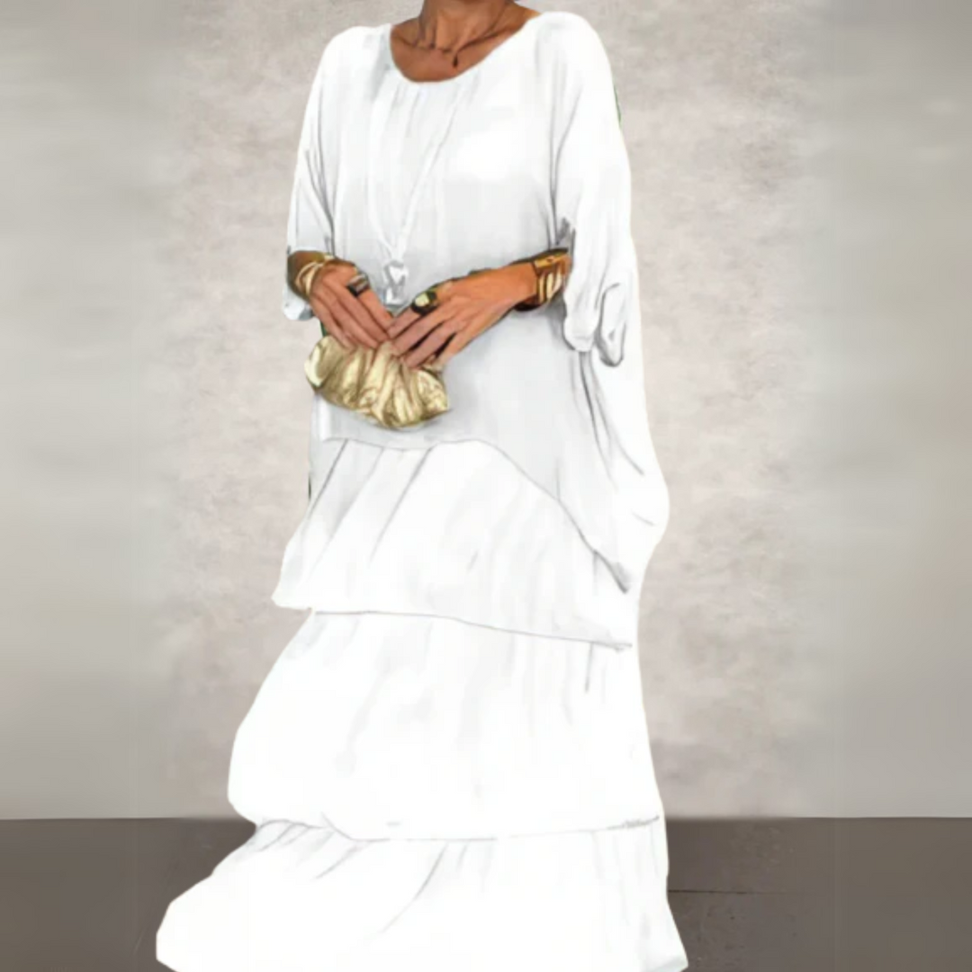 Zuri | Elegant Long Flowing Dress