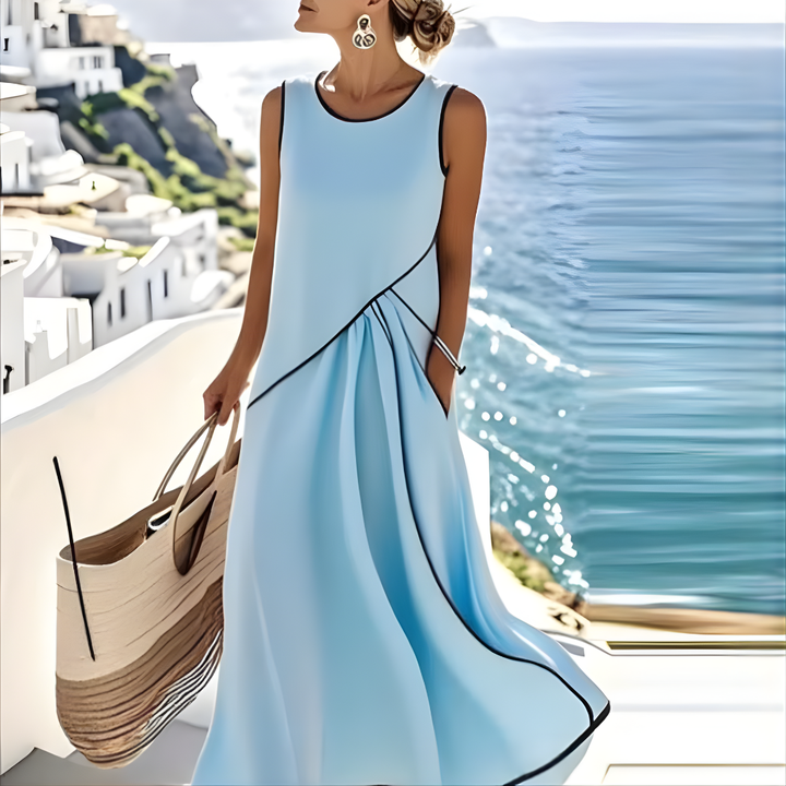 Charlene | Striped Summer Dress