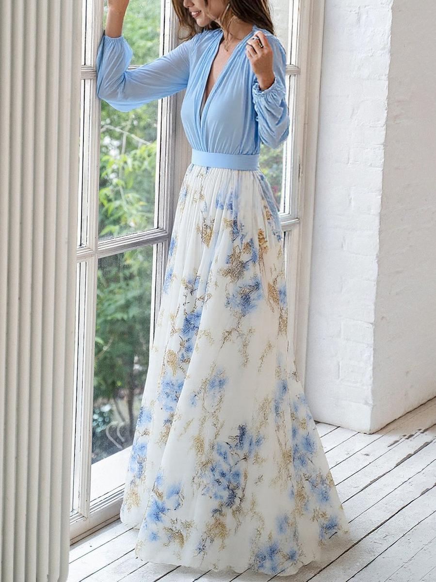 Camille | Dazzling Floral Maxi