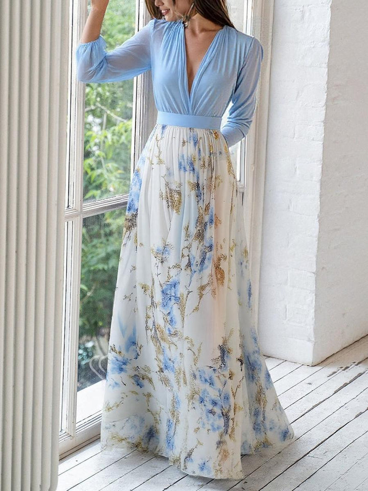 Corina | Beautiful Maxi Dress with Floral Print