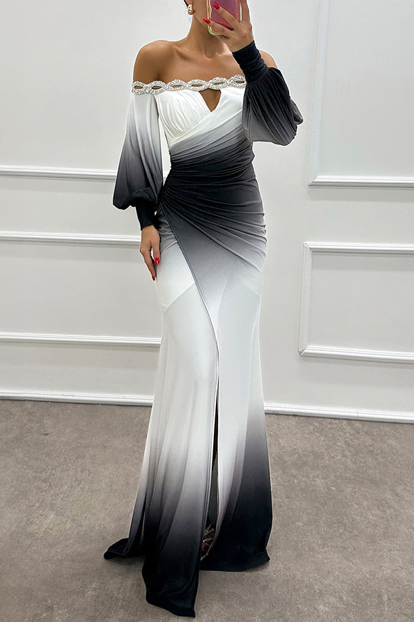 Whitney | Ombre Elegance Gown