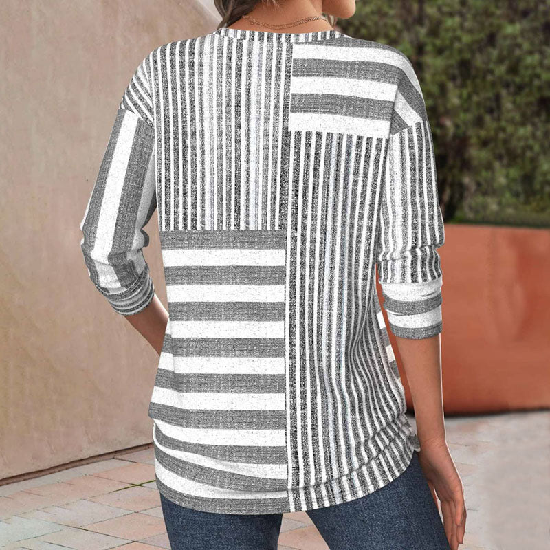 Tiana | Striped Comfort Blouse