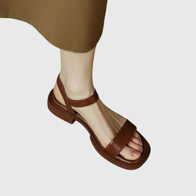 Kendall | Orthopedic Leather Sandals