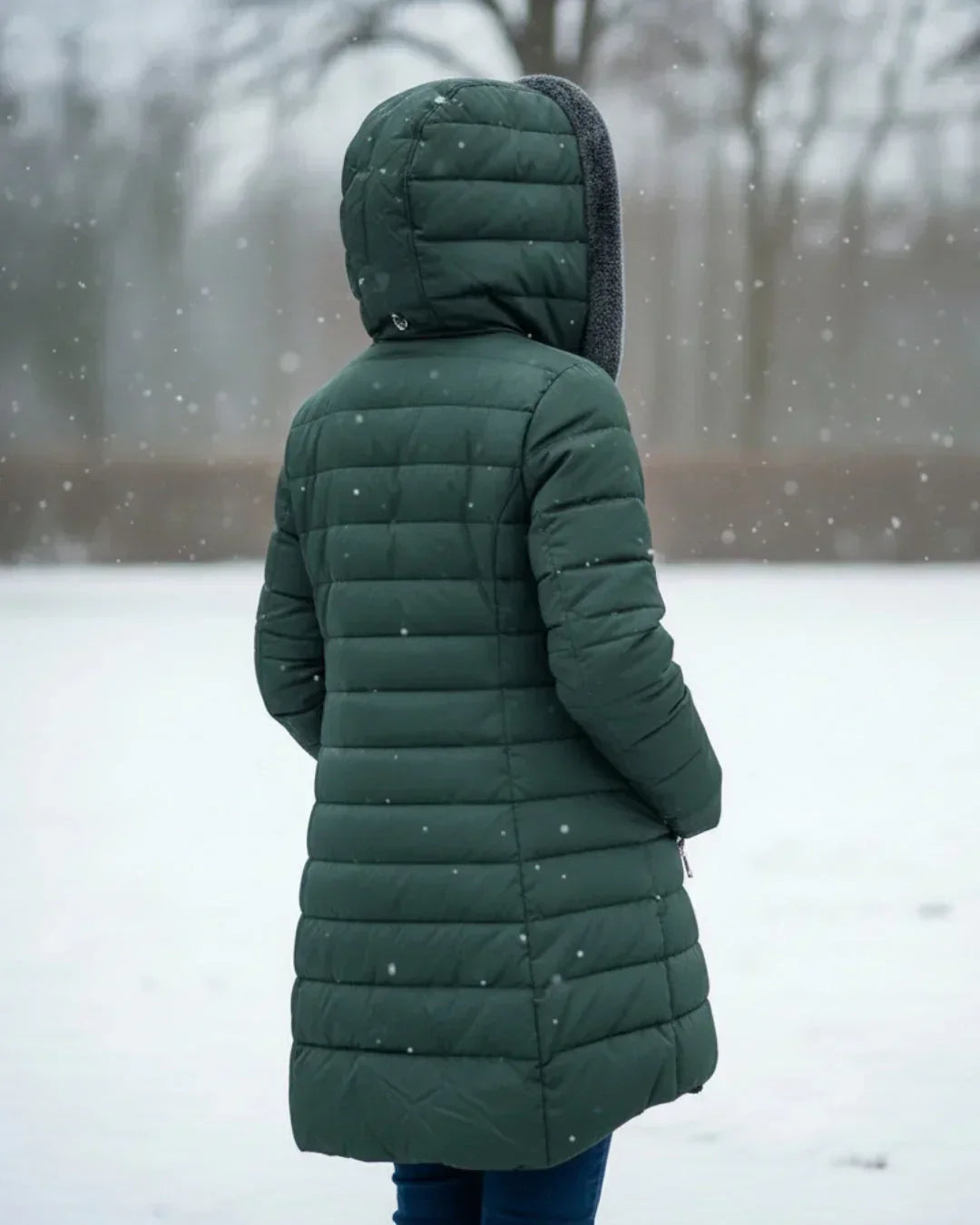 Paula – Quilted Hooded Puffer Coat
