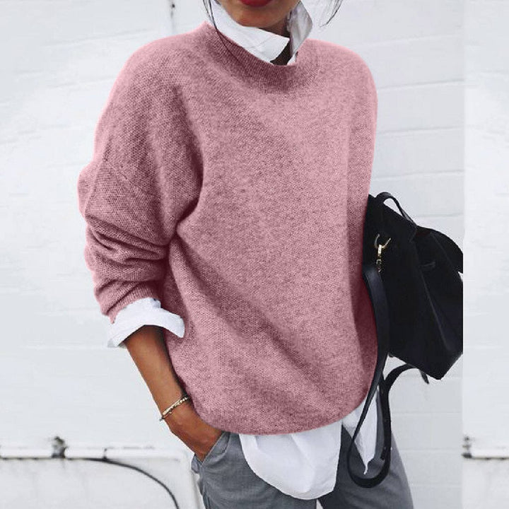 Shannon – Soft Knit Relaxed Crew Neck Sweater