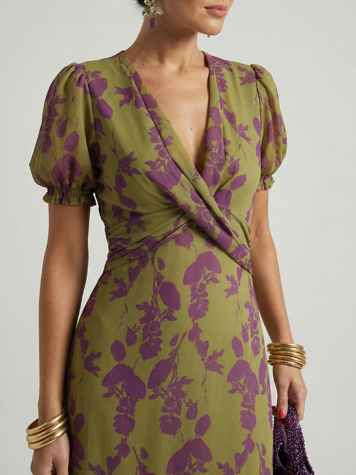 Sophia | Relaxed Floral Midi Dress
