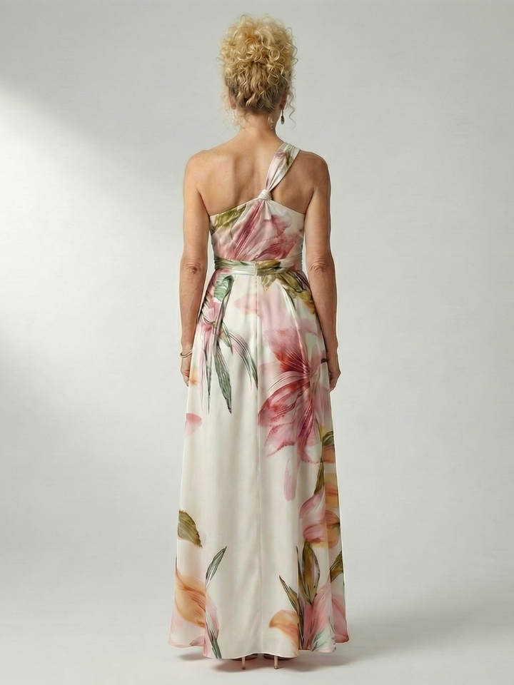 Amelia | Light Floral Maxi Dress