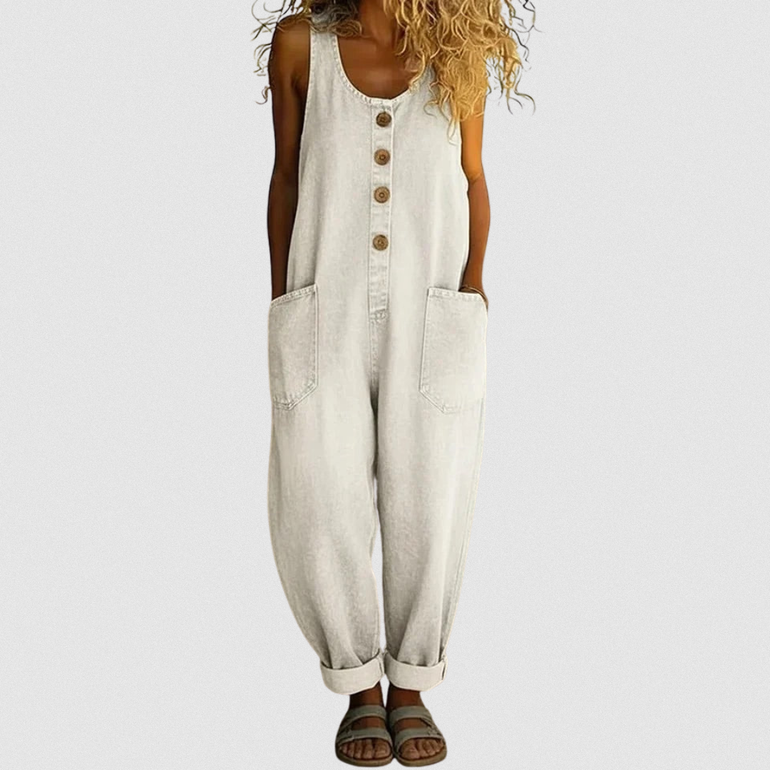 Roxana | Vintage Denim Jumpsuit