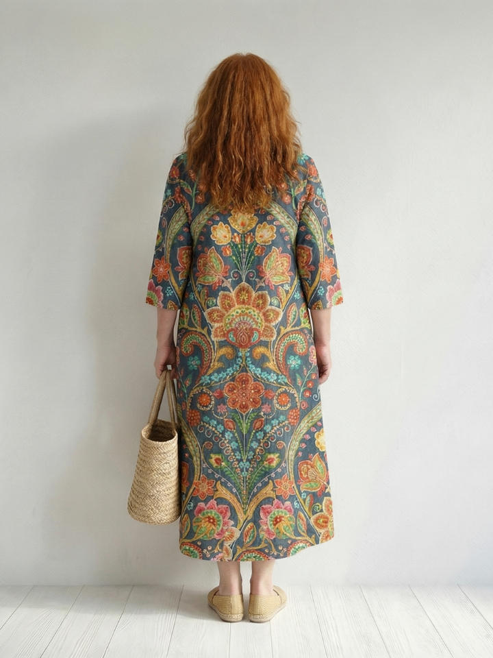 Jewell | Easy Shape Garden Midi Dress