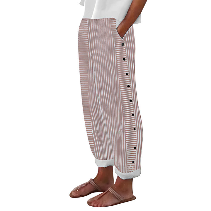 Belinda | Stylish Summer Striped Pants