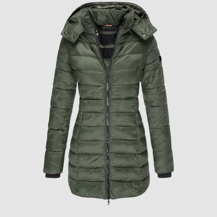 Jeanette – Elegant Quilted Puffer Coat