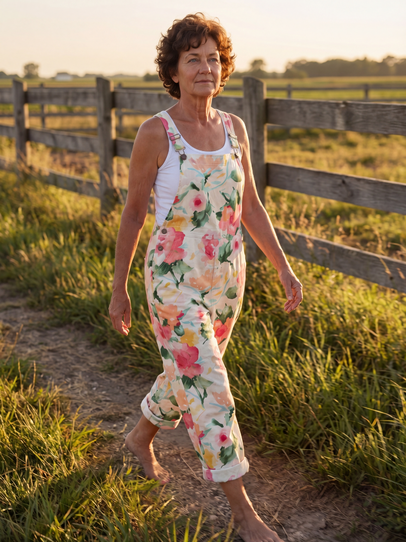 Christen | Soft Floral Jumpsuit