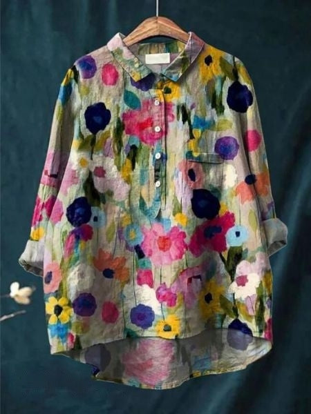 Margery | Floral Blouse