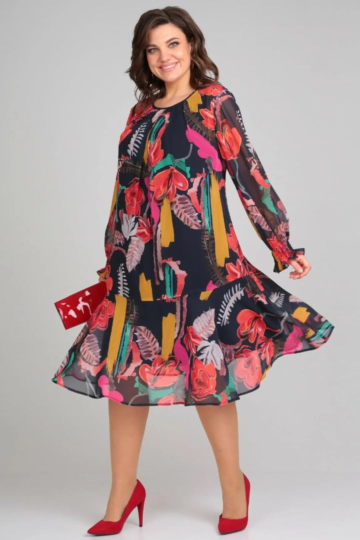 Carmen | Modern Floral Dress