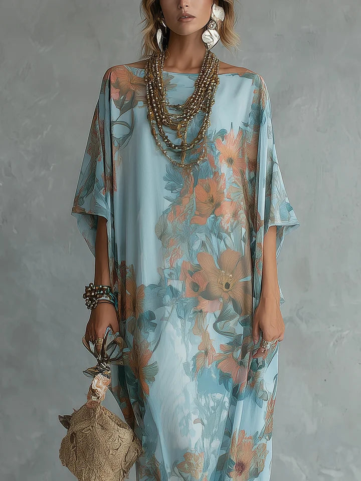 Haven | Relaxed Floral Kaftan Dress