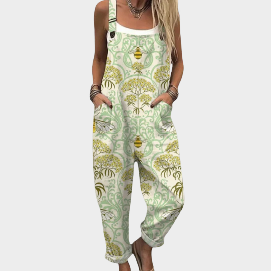 Ellie | Willow Green Overalls